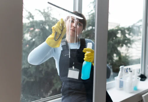 Nettoyage de vitres intérieures et extérieures à Marthon
